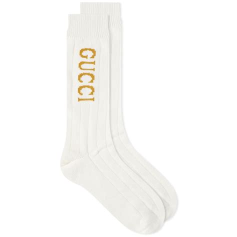 gucci with white background|black and white Gucci socks.